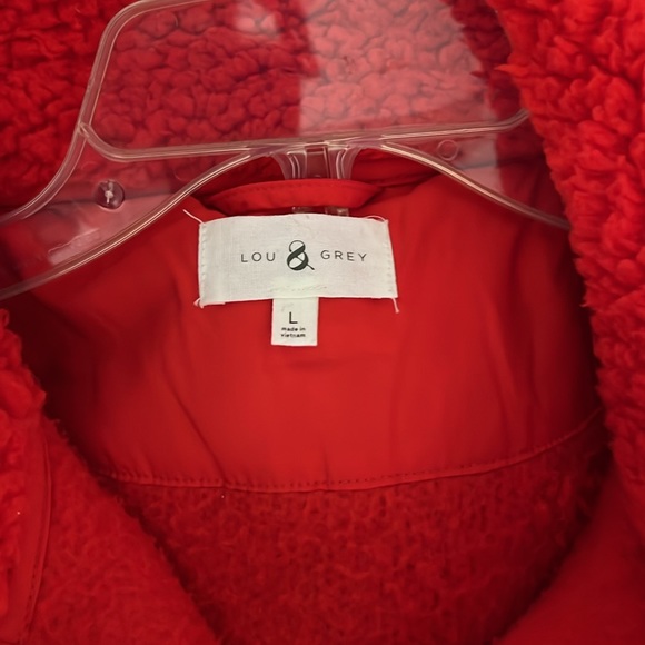 Lou & Grey Colorblock Cozy Up Sherpa Jacket - Picture 8 of 11